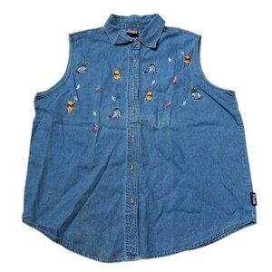 Winnie The Pooh Sleeveless Top Size 18 / 20 W